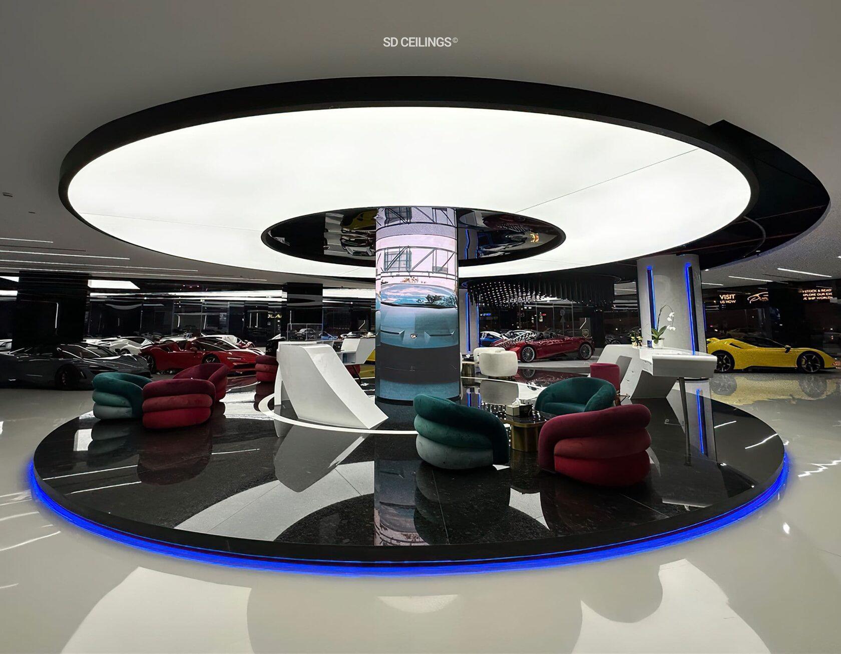 Luxury villa interior